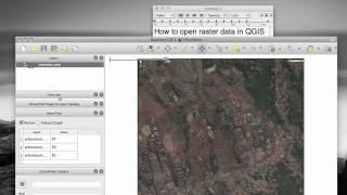 QGIS : Open raster data in QGIS