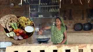 Megi Bhat | Village Cooking | Village Life | Village Traditional Kitchen