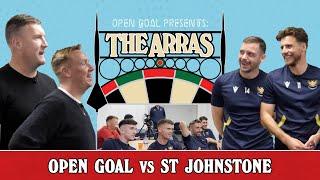 ️ OPEN GOAL vs ST JOHNSTONE | Kev Kyle & Slaney Take On Graham Carey & Drey Wright In Darts Match