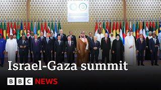Israel-Gaza war summit in Saudi Arabia - BBC News