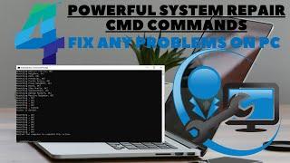 4 powerful system repair cmd commands: fix any problem on your computer.