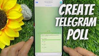 How to Create a Poll on Telegram