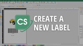 How to Create a New Label with CODESOFT