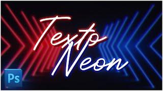 Como fazer EFEITO DE TEXTO NEON no PHOTOSHOP