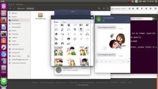 Linux: Install Line Messenger [ ubuntu 16.04 xenial xerus]