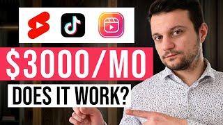I Tried To Make Money Reposting TikToks On Instagram & YouTube (Did It Work?)