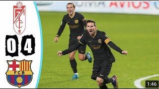 ГРАНАДА 0-4 БАРСЕЛОНА ОБЗОР МАТЧА | ГОЛЫ, МОМЕНТЫ, highlights, Barcelona 0-4 Granada resume