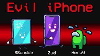 NEW Among Us EVIL iPHONE ROLE?! (Funny Mod)