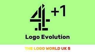 Channel 4 +1 Logo Evolution