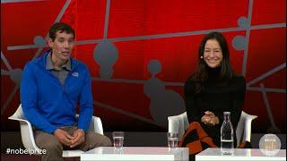 Free Solo! Alex Honnold and Chai Vasarhelyi discuss their award-winning film at Nobel Week Dialogue