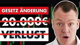 90.000€ zurück: Verlustbegrenzung im Trading aufgehoben?