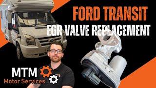 Ford Transit EGR valve replacement P0404