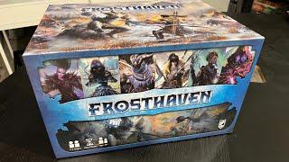 FROSTHAVEN Unboxing!! (NO SPOILERS)