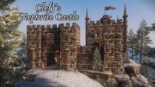 ClefJ's Nephrite Castle, A Skyrim Medieval Home Mod for Xbox and PC (AE/SE/LE)