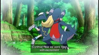 Cynthia BackStory from Gible to Garchomp  Pokemon Ult Journey EnglishDub