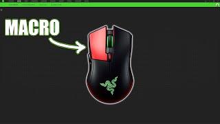 How to add macro to left click for Razer Synapse 3