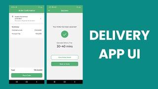 Delivery App UI - React Native