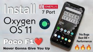 Oxygen OS 11 Rom For POCO F1. Install Oxygen OS 11 Android 11 Rom On Poco F1. OnePlus 7 Port