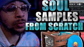 HOW TO MAKE VINYL SOUL SAMPLES FROM SCRATCH 2023
