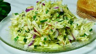 They'll eat it in a minute! I'll take Cabbage and Apple I'll make the most delicious cabbage salad!