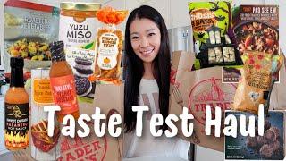 Taste Test New Items from Trader Joe's! Yuzu Miso, Habanero sauce, roasted vegetables