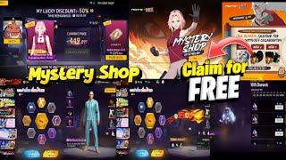 Naruto mystery shop confirm date | One punch man return | 100% bonus topup event | Naruto event ff