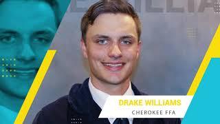 2021 Oklahoma Star in Agribusiness- Drake Williams of the Cherokee FFA