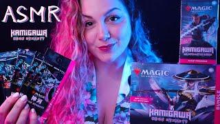 ASMR | Opening Booster Kamigawa Neon Dynastie | Magic The Gathering | FR