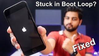 How to Fix iPhone Stuck on Apple Logo/Boot Loop without Data Loss [All iOS] | Mohit Balani