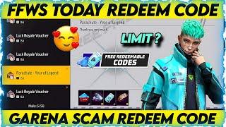 FFWS 2024 REDEEM CODE | FREE FIRE FFWS REDEEM CODE | FREE FIRE REDEEM CODE | FFWS 24 PK REDEEM CODE