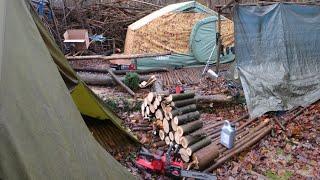 Как я обустроился в палатке Мобиба Роснар-43. Страсбург, лес, лагерь, беженец под террором (ссылки)