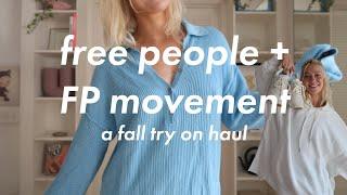 Free People + FP Movement HUGE fall try-on haul