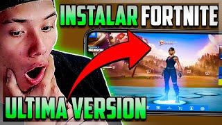 Como INSTALAR y JUGAR FORTNITE en CELULAR Android 2024! Video Completo@FabiGPR