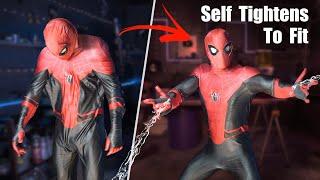 I Built Spider-Mans Self Tightening Suit!