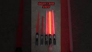 Darth Vader's Lightsaber Through the Years