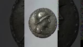 Bactrian Greeks, AR tetradrachm, Plato, 145-140BC, likely a fake/forgery