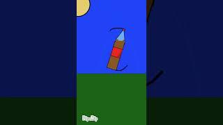 Bottle flip animation #animation  #shorts #flipaclip