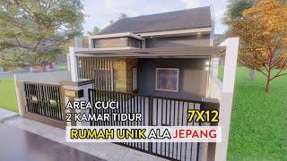 DESAIN RUMAH MINIMALIS, TETAPI INTERIOR NYA ALA JEPANG