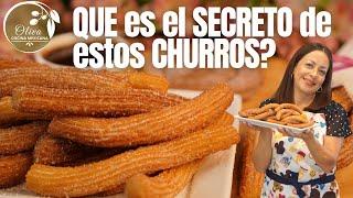 Como Hacer CHURROS CASEROS ¡Receta Fácil !