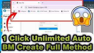 1 Click Create Unlimited IG Or FB BM | BM Create Full Chromo Setup Video | আনলিমিটেড বিএম ক্রিয়েট