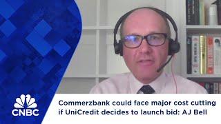 Commerzbank could face major cost cutting if UniCredit decides to launch bid: AJ Bell