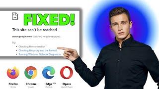 This Site Can't be Reached Error Solved! | Fix "This Site Can't Be Reached" - 5 Working Solutions