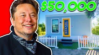 Inside The Elon Musk's $50,000 Foldable House | Elite Luxury Life