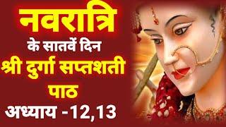 Navratri Path Day-7 | Durga Saptashati Path day 7 ।नवरात्रि के छठे दिन दुर्गा सप्तशती अध्याय 12,13