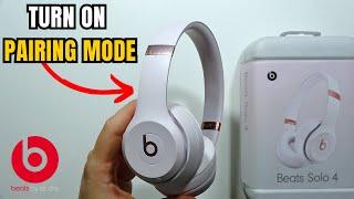 Beats Solo 4: Enter Pairing Mode