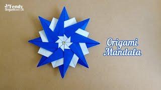 Origami Mandala/ Paper 8-Point Star 折纸曼陀罗