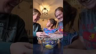 Cracking egg on daughter's head|Funny viral egg challenge video #1trending