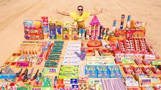 Different Type Of Fireworks - 2 लाख रुपये के पटाखे | Biggest Diwali Stash