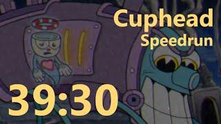 Cuphead Speedrun, All Bosses - 39:30