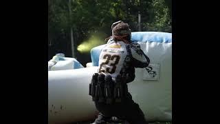 Yellow shell plus yellow paint is the best. #paintball